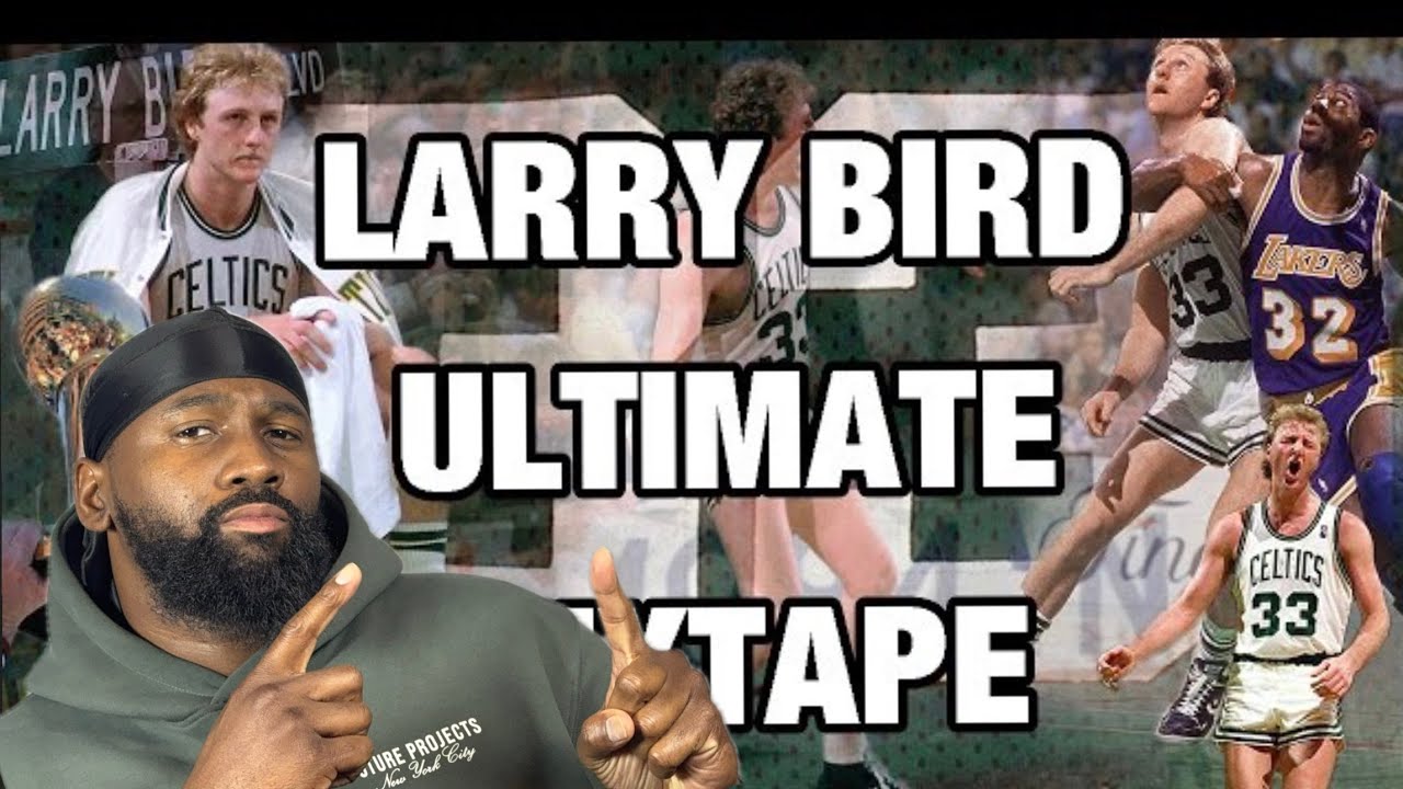 KOBE FAN (REACTS) TO LARRY BIRD - Larry Legend - ULTIMATE Mixtape 