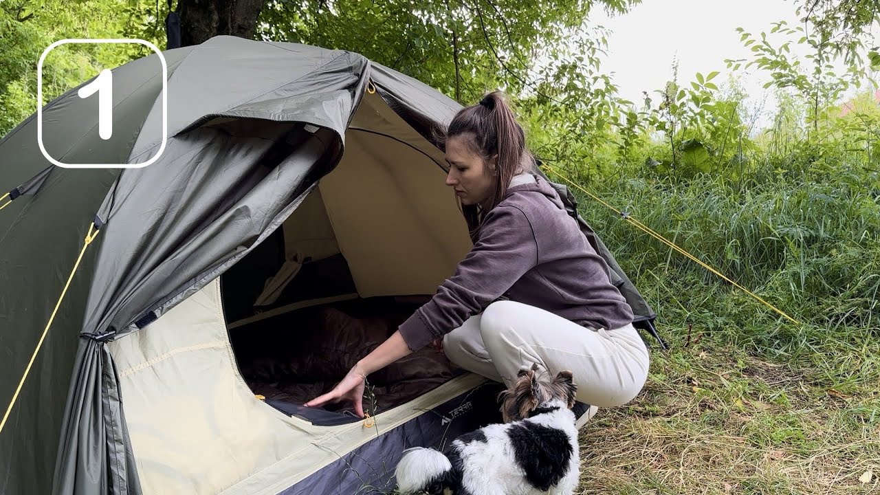You might not believe it, but this is my first solo camping trip and my first video
