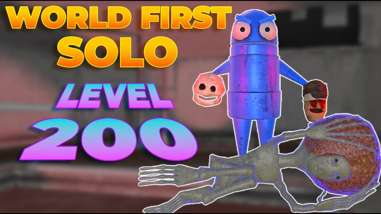 R.E.P.O Solo Level 200 The end? [World First | World Record]