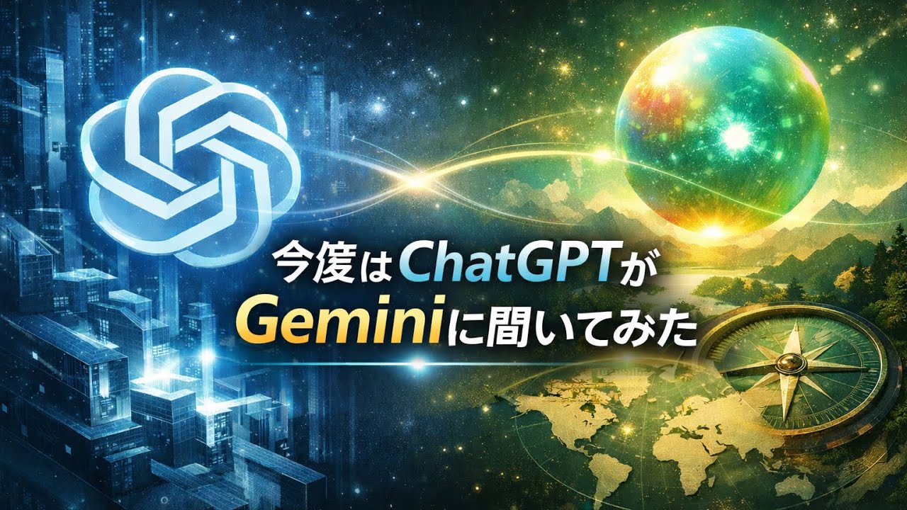 今度はChatGPTがGeminiに聞いてみた　@parakeet2026 