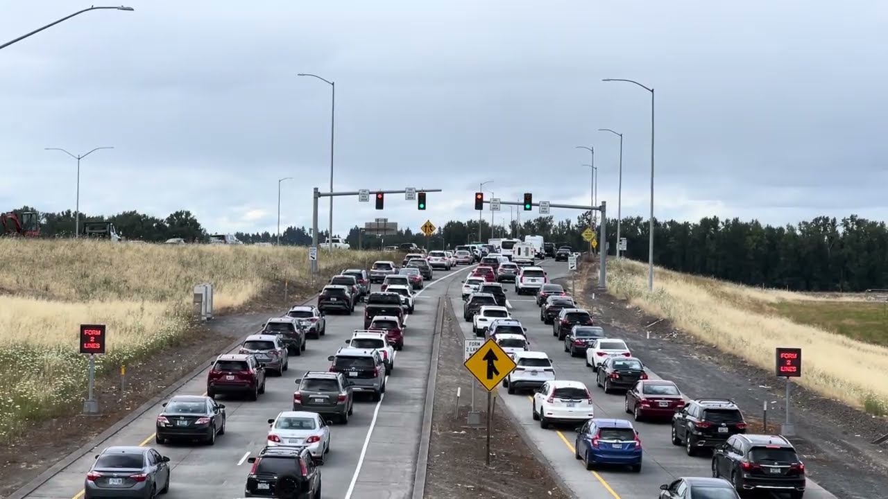 Ramp Metering in Four Lanes