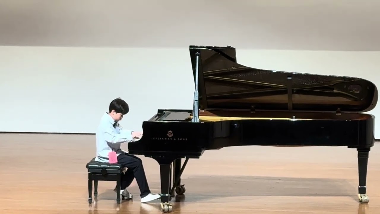 2학년 국제영재콩쿨피아노 대회장상 el zapateado