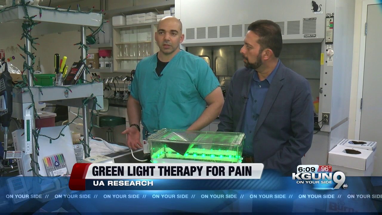 Could green light put a stop to your pain?