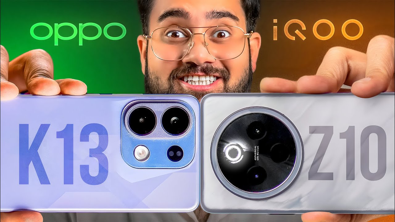 OPPO K13 vs Vivo T4 vs iQOO Z10 *Full Comparison* ⚡ Galti Maat Karna!! 😱