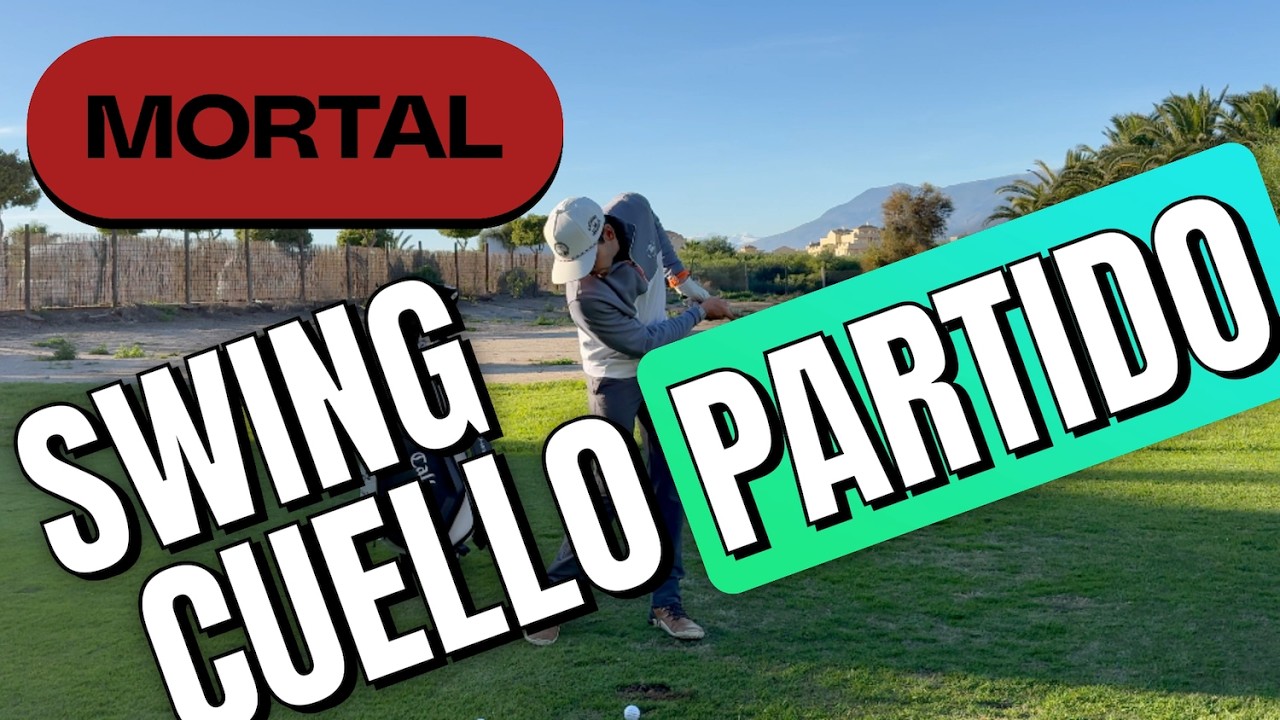 El swing del CUELLO PARTIDO [y 2 EJERCICIOS para corregirlo] #golf