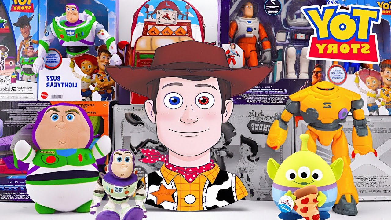 Ultimate Toy Story Collection Unboxing ASMR | Buzz Lightyear, Woody