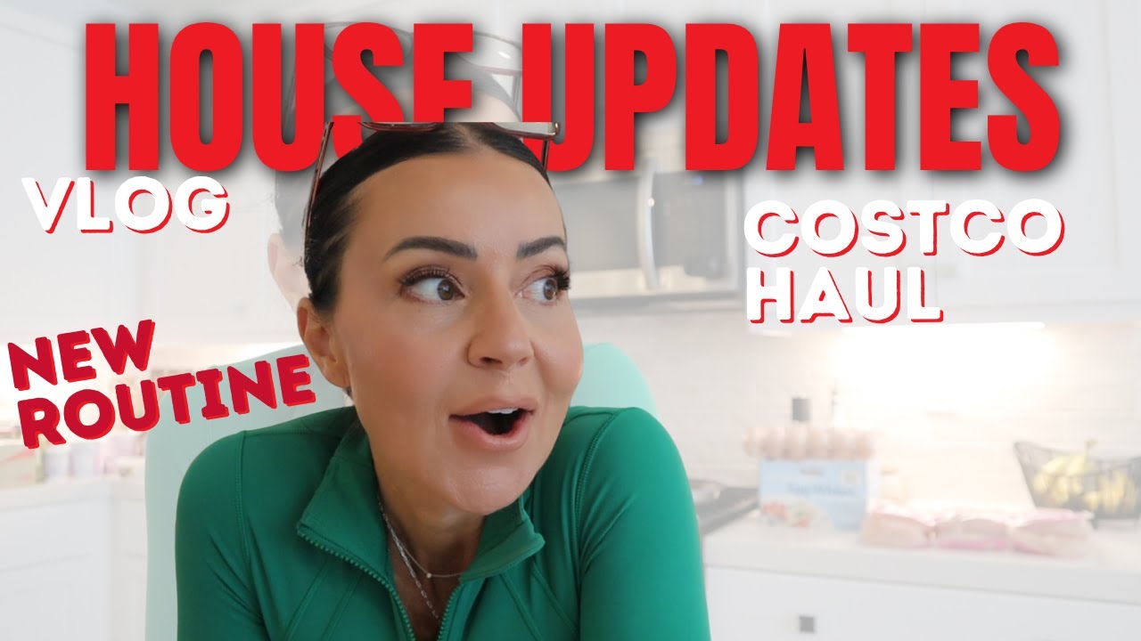 Move-In Vlog Part 2 | Furniture Delivery, Decor Starts & Grocery Haul at Costco + Trader Joe’s