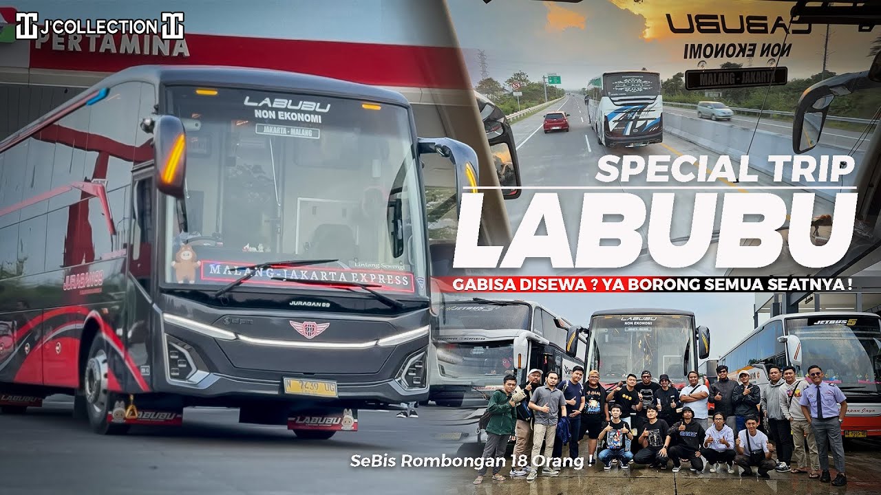 [ BORONG SEAT SEBIS JURAGAN99 DEMI NAIK LABUBU ! ] Trip Spesial Malang Express Jam Sore