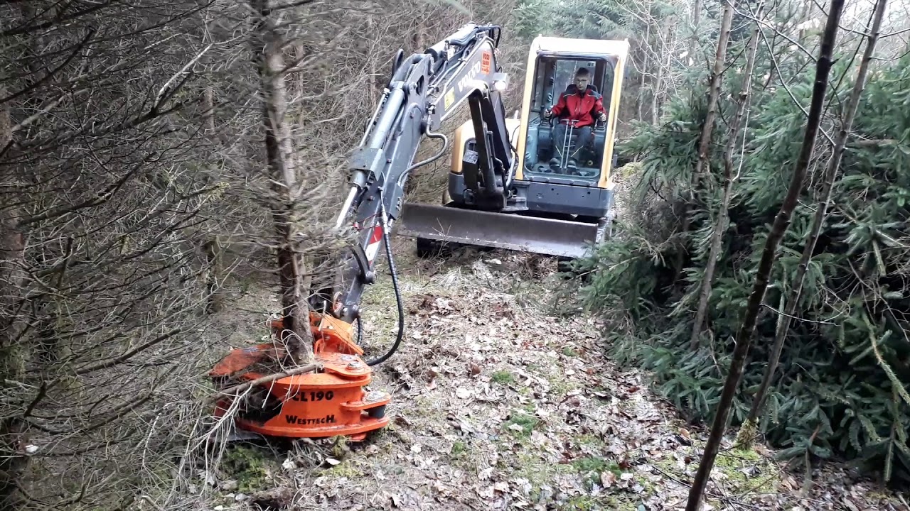 Volvo ECR 58plus mit westtech cl 190