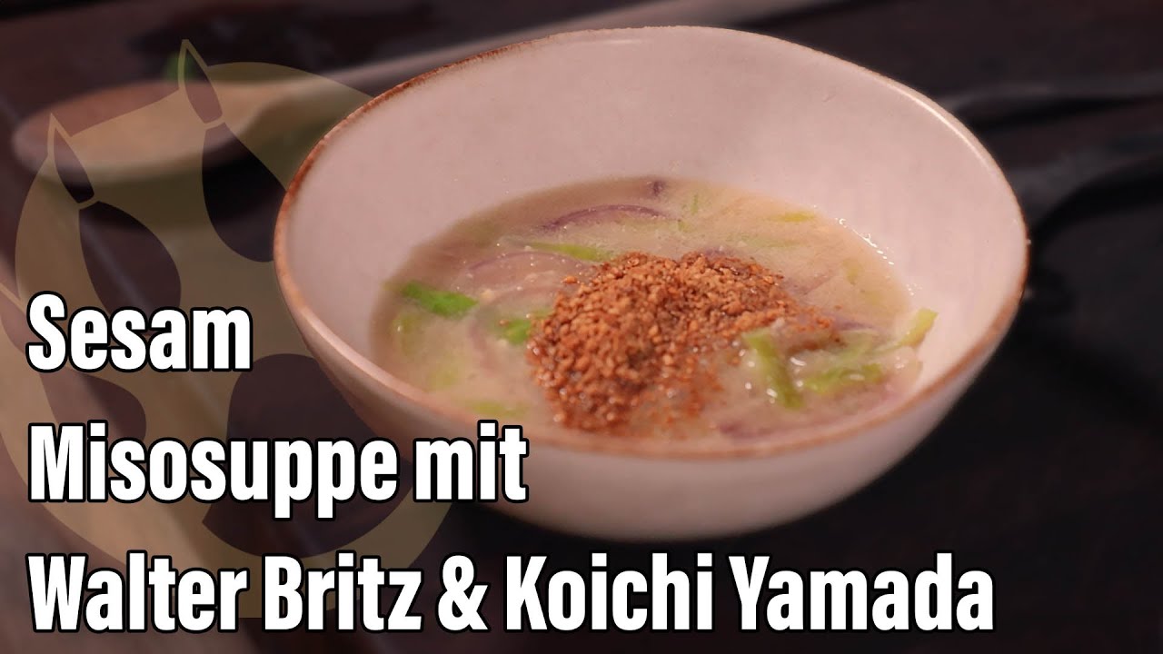 Meisterhafte Misosuppe mit einem Twist: Sesamkraft statt Dashi!