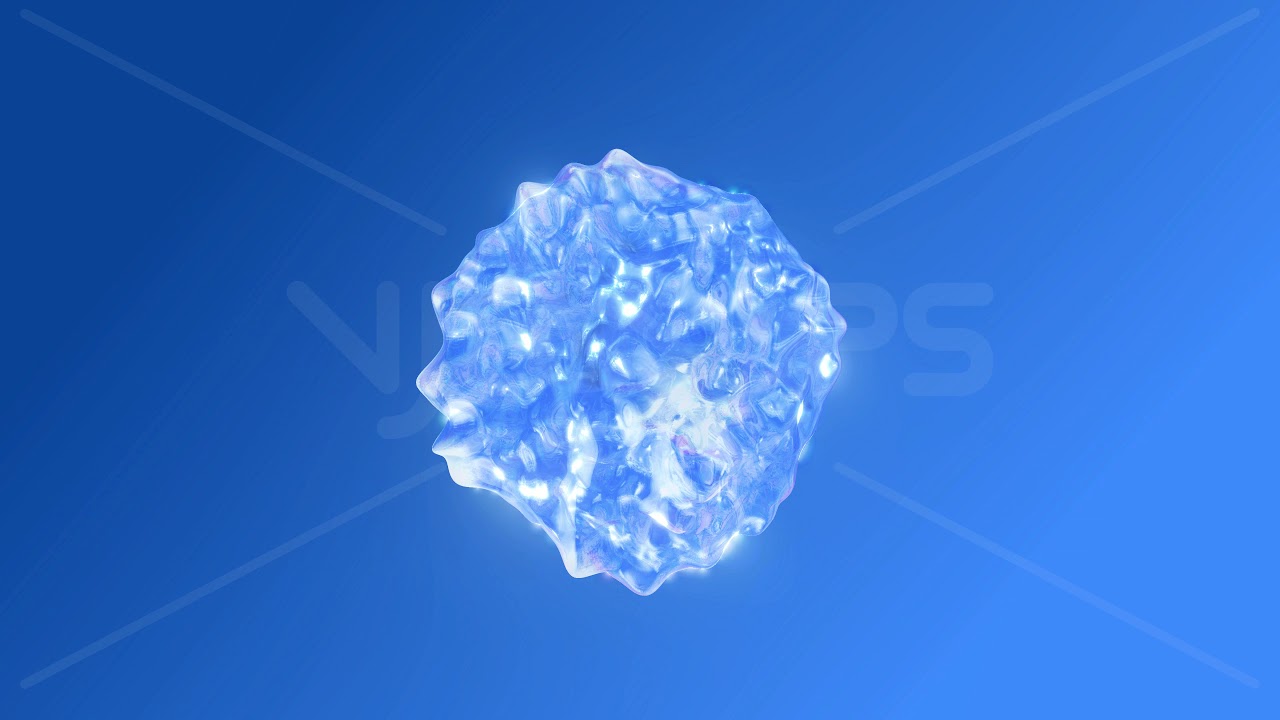 Ice Blue Water Element Bubble Glow ❄️ VJ Set ❄️ | VJ LOOPS | 4K
