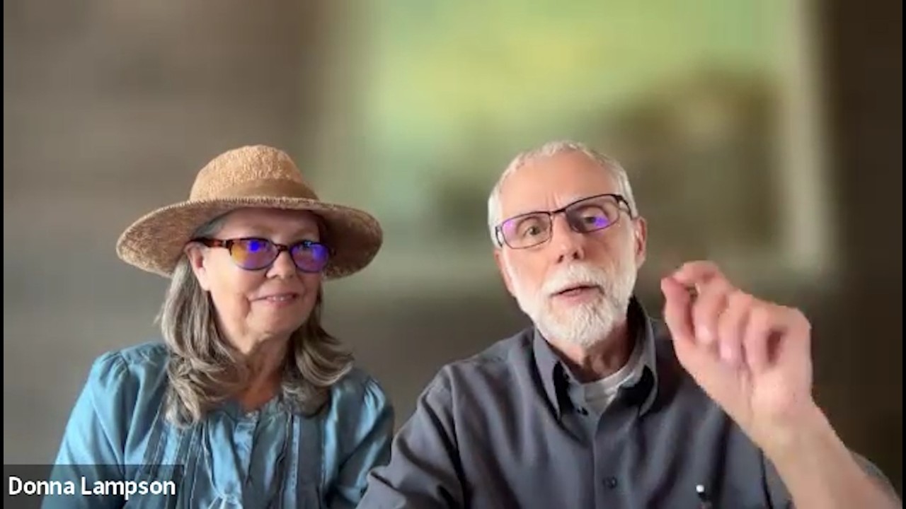 Donna and Sheldon Lampson : How God helped us when Sheldon got his stroke.