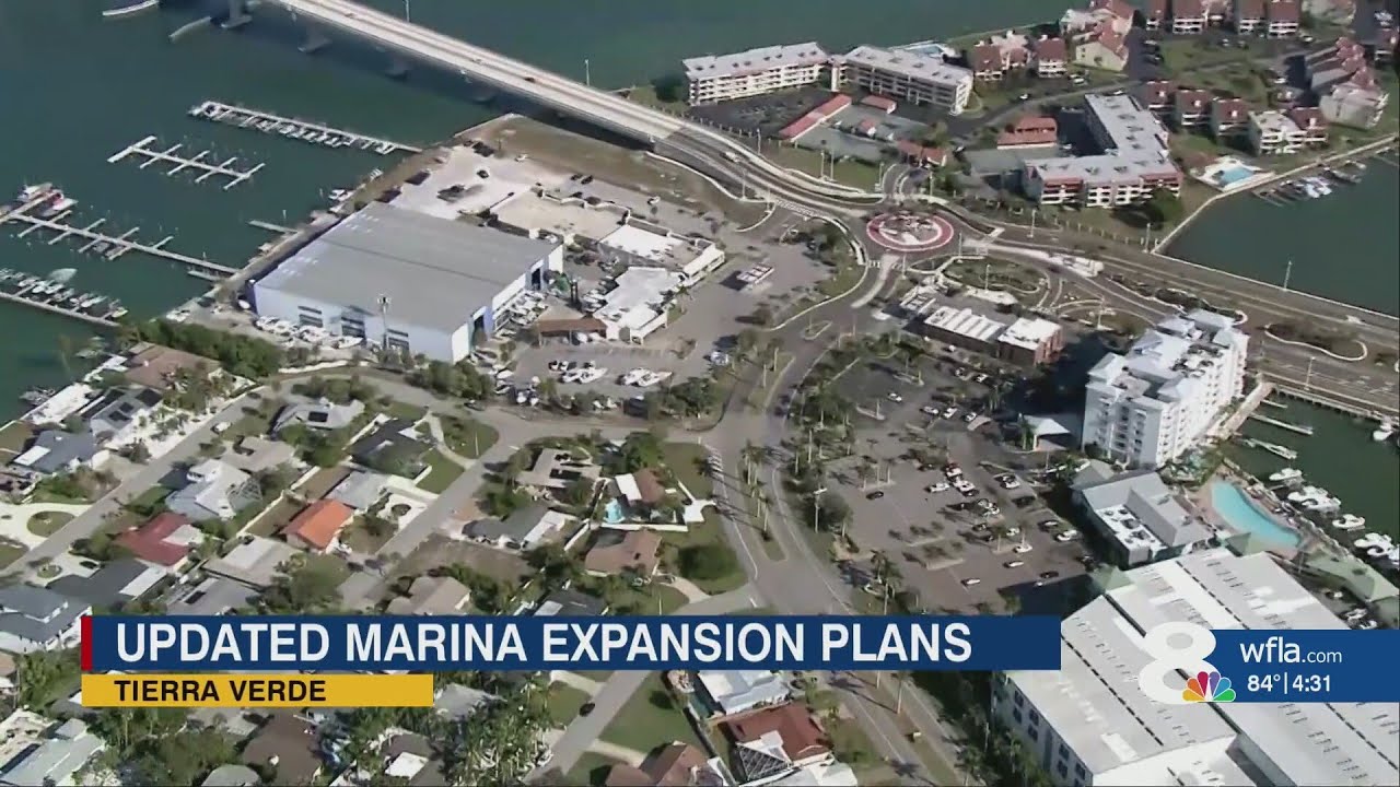 Планы расширения яхтенной пристани Tierra Verde Marina были скорректированы в сторону сокращения.