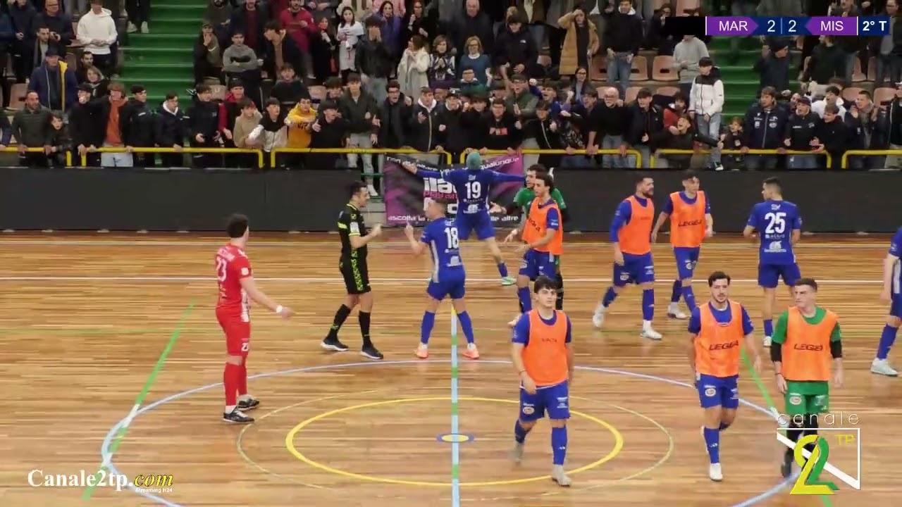MARSALA FUTSAL VS MISTRAL MEETING CLUB 4-3GLI HIGHLIGHTS DEL MATCH ⚽️⚽️⚽️