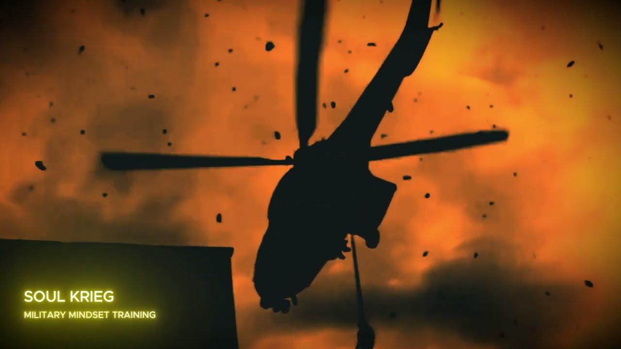 Aggressive Military Motivation | Discipline in anger at dusk.