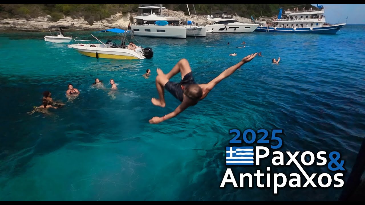 Paxos & Antipaxos (Paxi & Antipaxi) 2025 - Boat trip