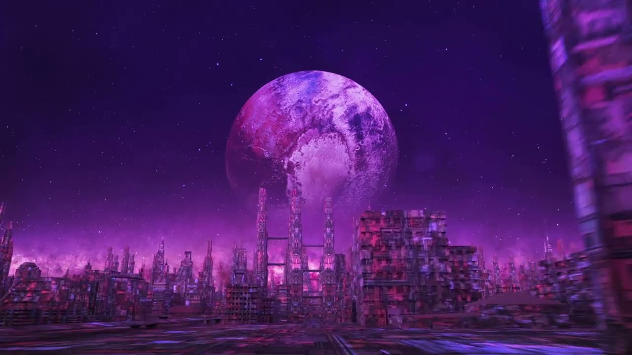 WELCOME to the NEON FUTURE ▫️ TrIppy Cyberpunk Sci-Fi Visuals