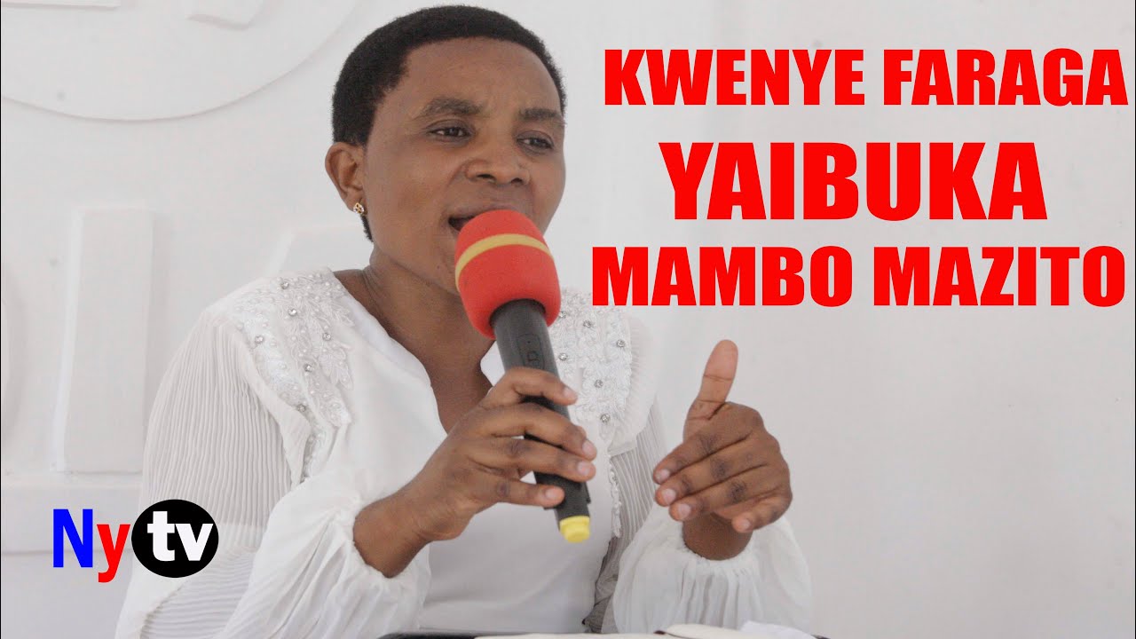 MAMBO MAZITO ALIYO TUSIMULIA MTUMISHI WA MUNGU TUKIWA NAYE FARAGA NAKUTUACHIA ALAMA KWETU