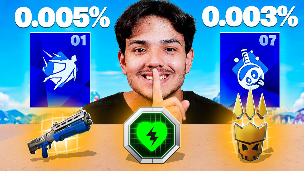 Completei o Fortnite 100% (ninguém faz isso)