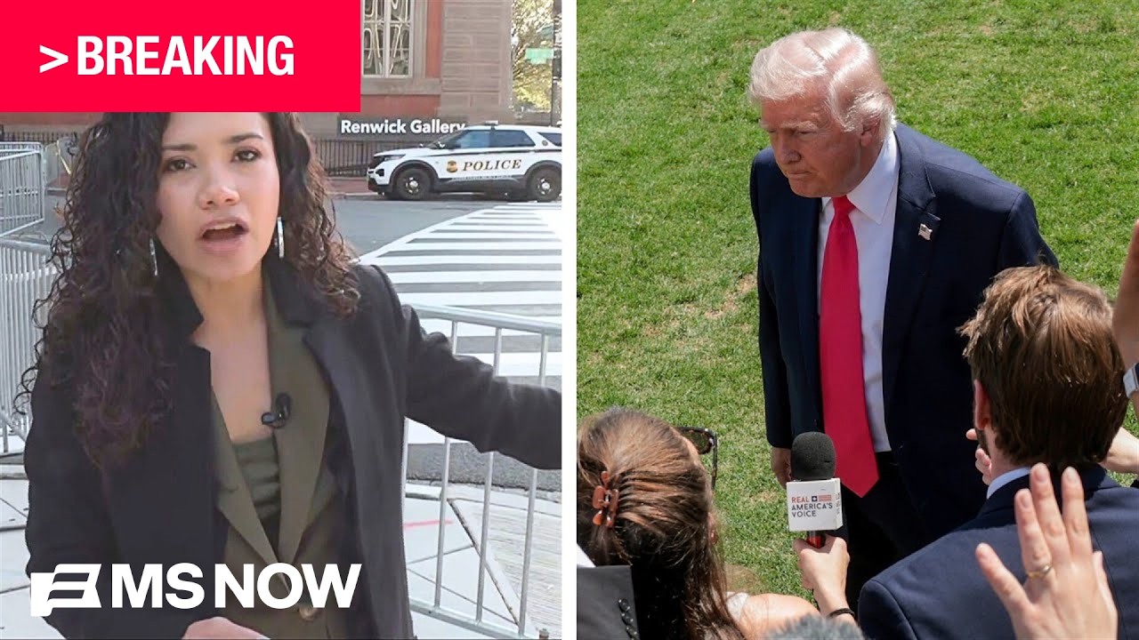 BREAKING: MS NOW reporter DENIED access to White House despite judge's ruling