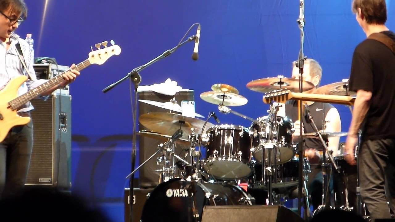 Dave Weckl with Brecker Brothers at European Jazz Expo 25/07/2013 in  Cagliari -Italy
