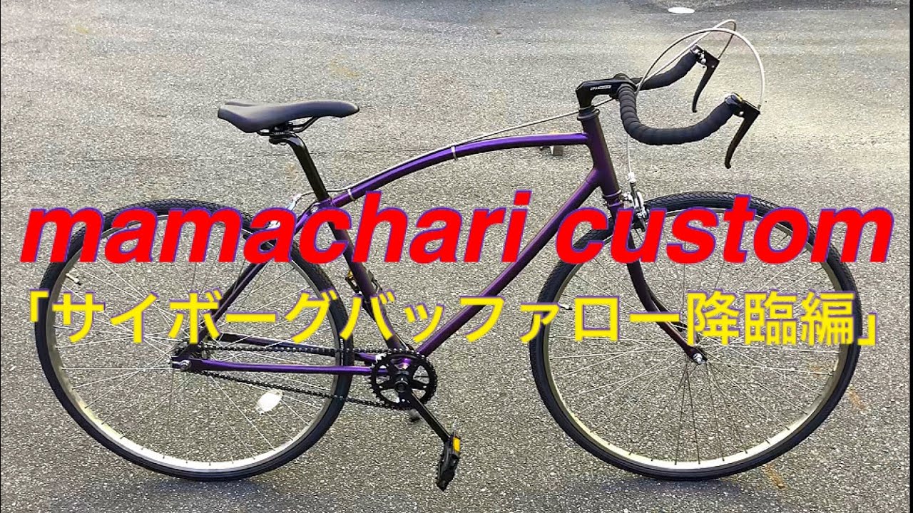 ママチャリをカスタムしてみた「サイボーグバッファロー降臨編」