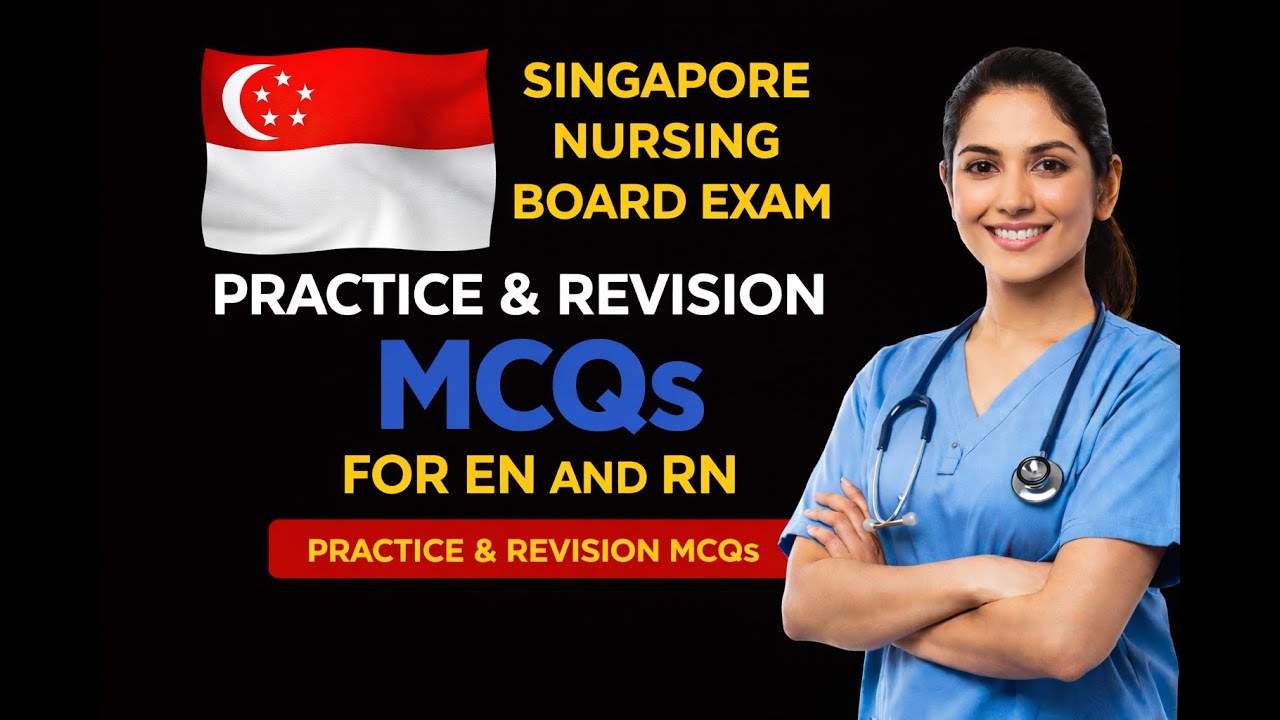 SNB CBT TEST QUESTION & ANSWER FOR NURSES | COMPUTER BASED TEST | SINGAPORE NURSE EXAM | EN, RN, RMW