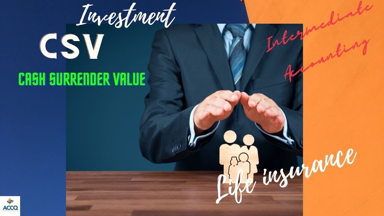 Cash Surrender Value: Accounting for Life Insurance