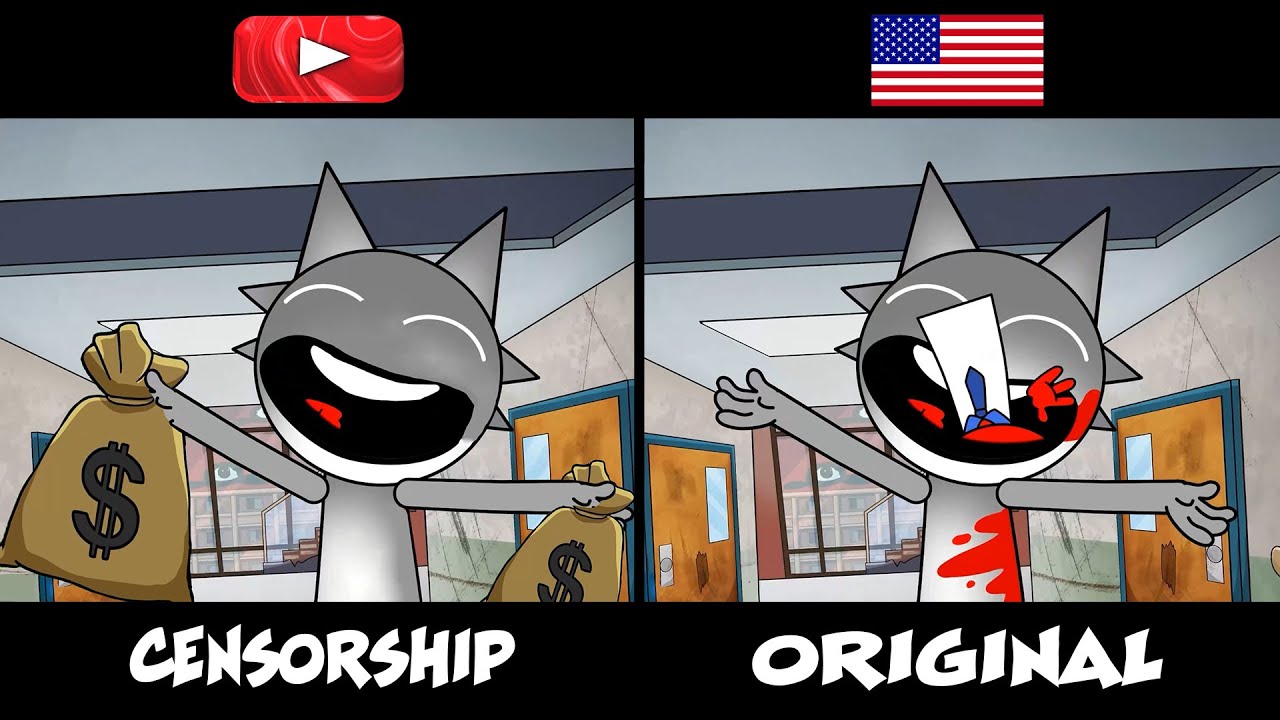 Censorship in Sprunki | Incredibox Cocrea Animation Compilation