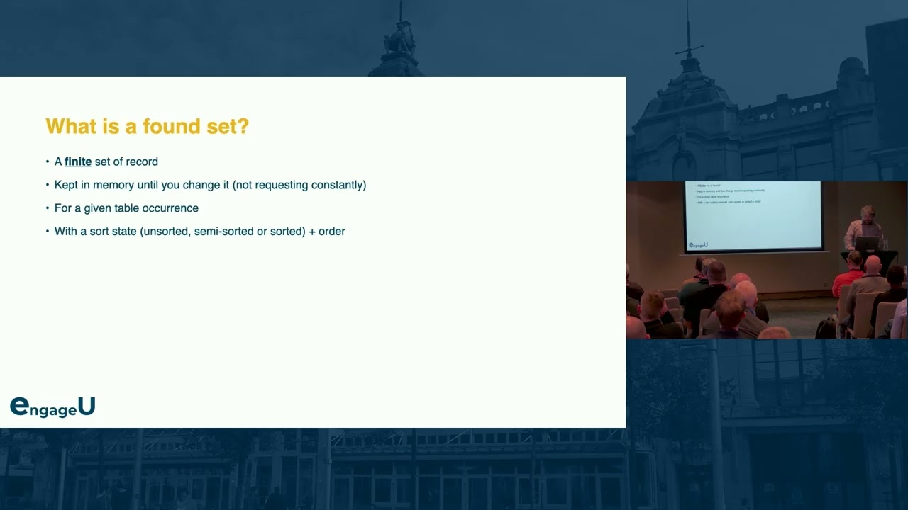 Fabrice Nordmann - FileMaker 2025  - working with Found Sets