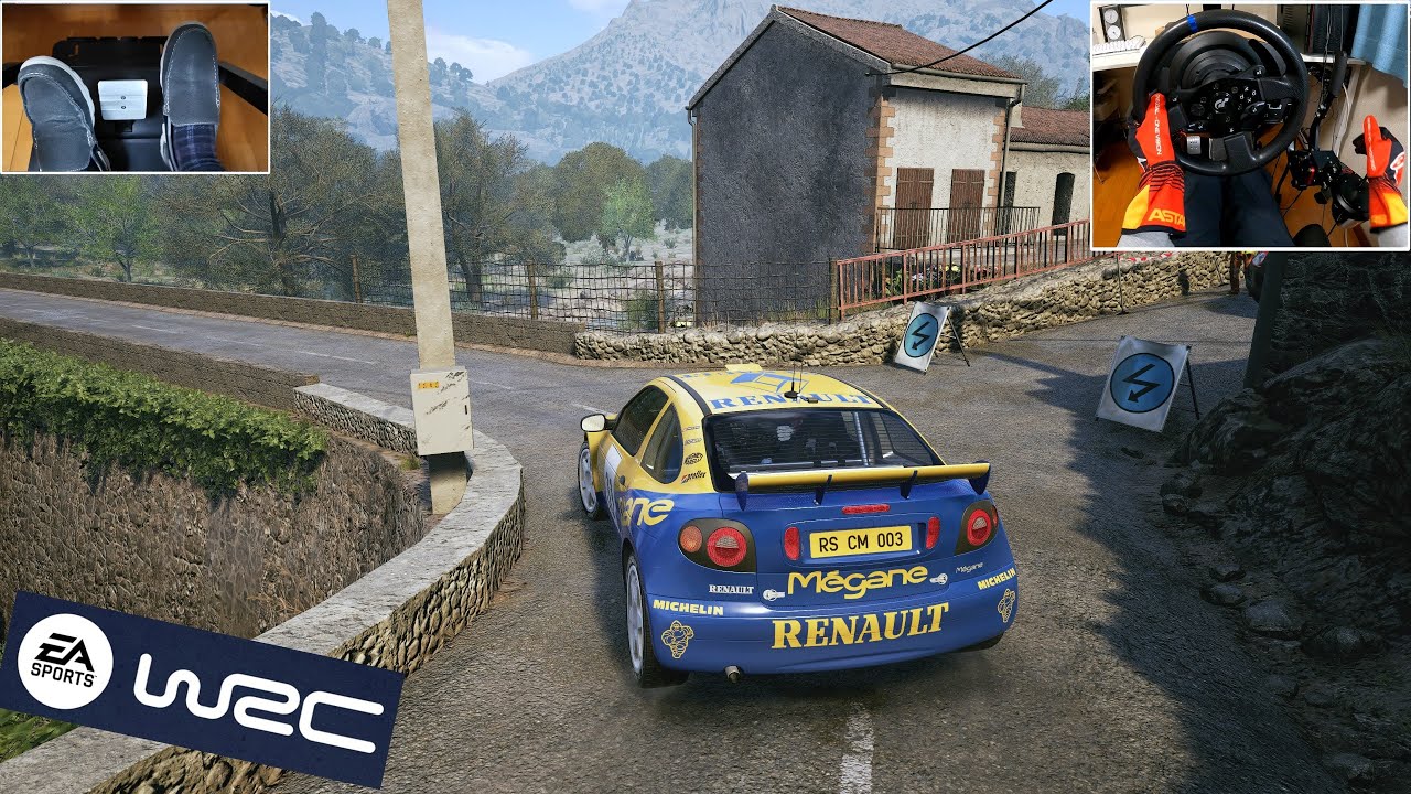 Renault Maxi Megane Max Attack | EA Sports WRC | T300RS + TH8A