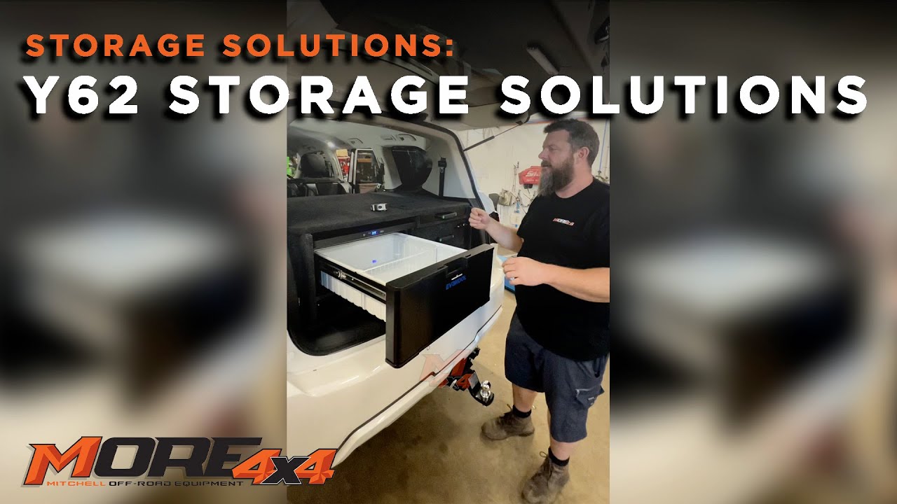 Storage Solutions for #Y62 #Nissan #Patrol | Built by @MORE4x4_au