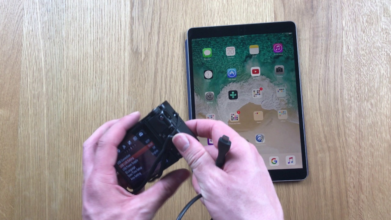 How To Transfer 4K Video From Sony RX100v To iPad