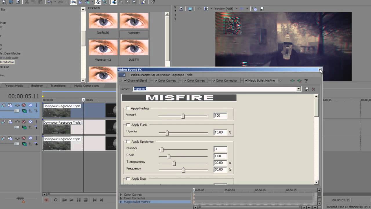 Sony Vegas RGB Split Tutorial - by A G O N Y VII