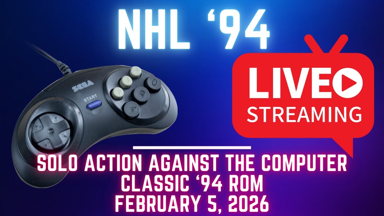 NHL '94 - Testing Manual Goalies / Feb 5,  2026