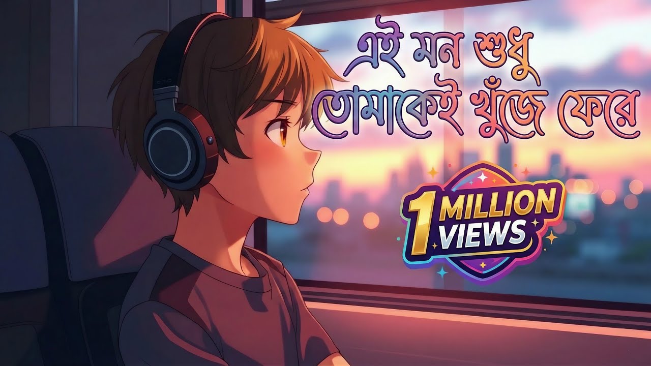 এই মন শুধু তোমাকেই খুঁজে ফেরে | Lofi Bengali Song 2024 | Best New Sad Song | Mahmud Void 