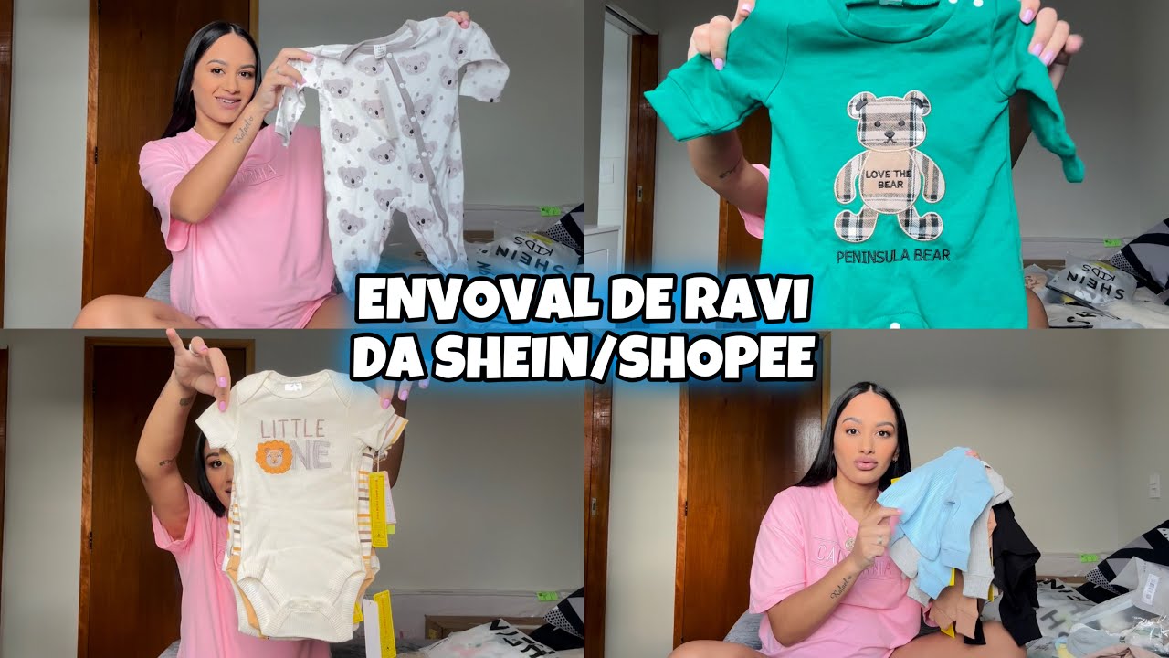 ENXOVAL DE RAVI SHEIN/SHOPEE 😍💙