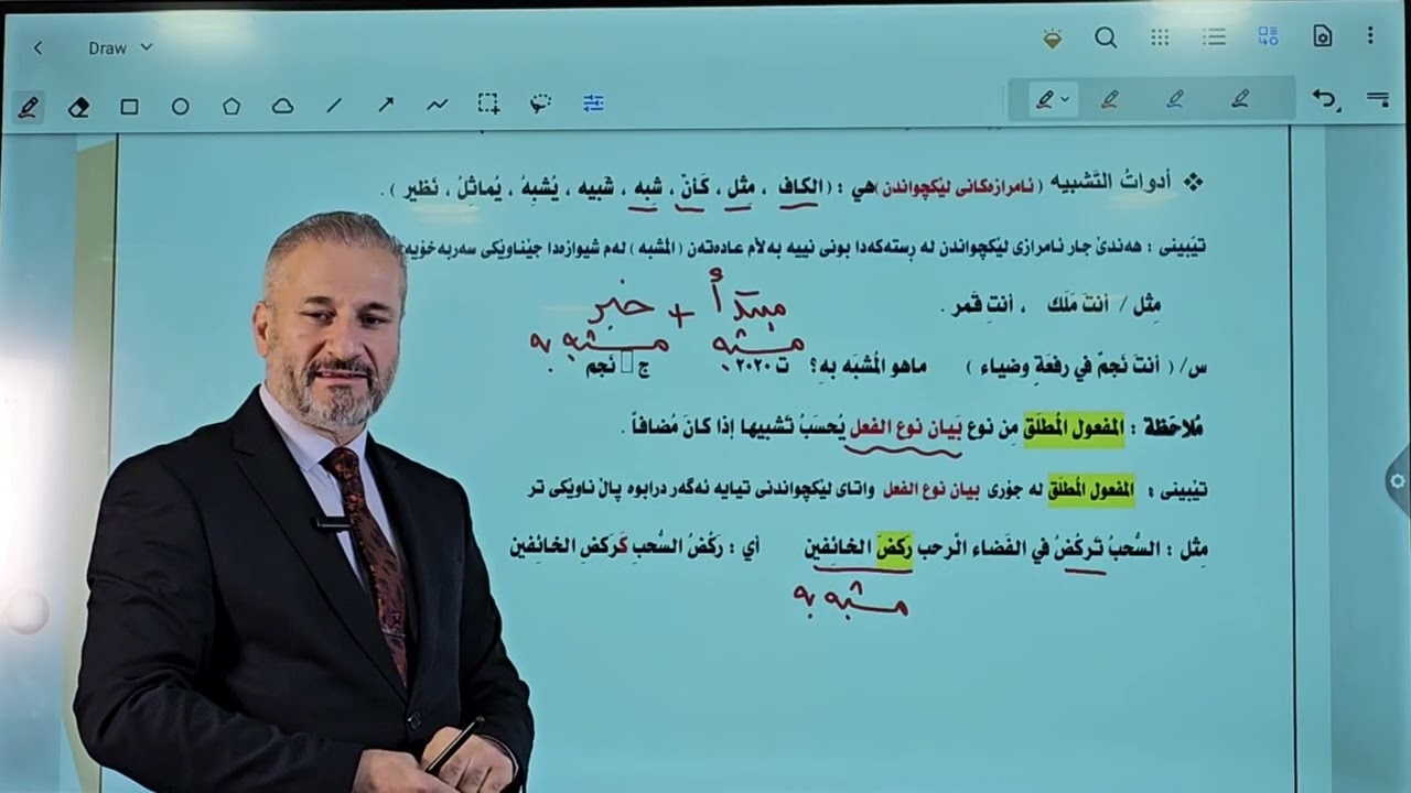 پێداچوونەوەی وانەی عربی12 (م.كامەران عبداللە) (وەرزی یەكەم بەشی 1 ) #education #foryou #poli12 