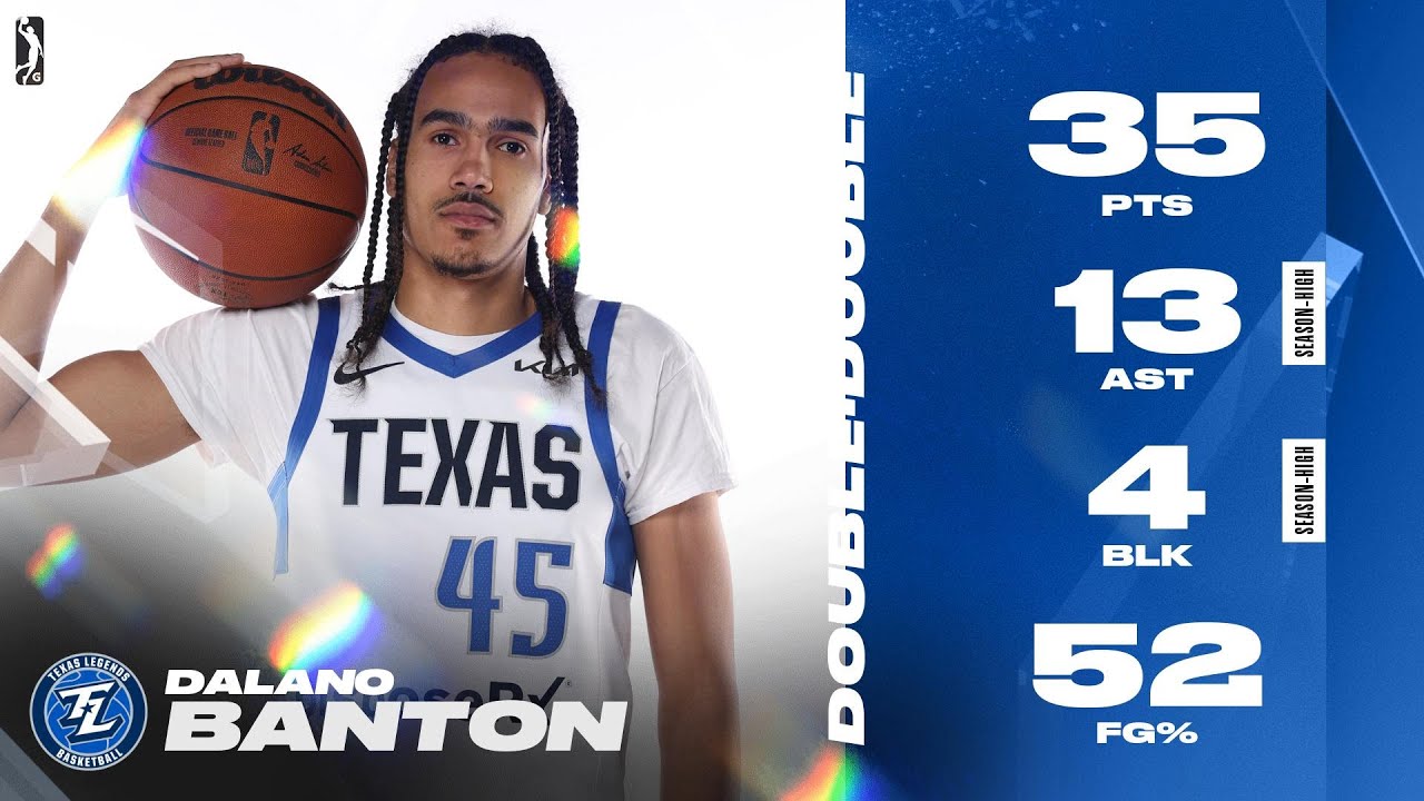 Dalano Banton Had 35 PTS & 13 AST In Legends' 28-PT Comeback!