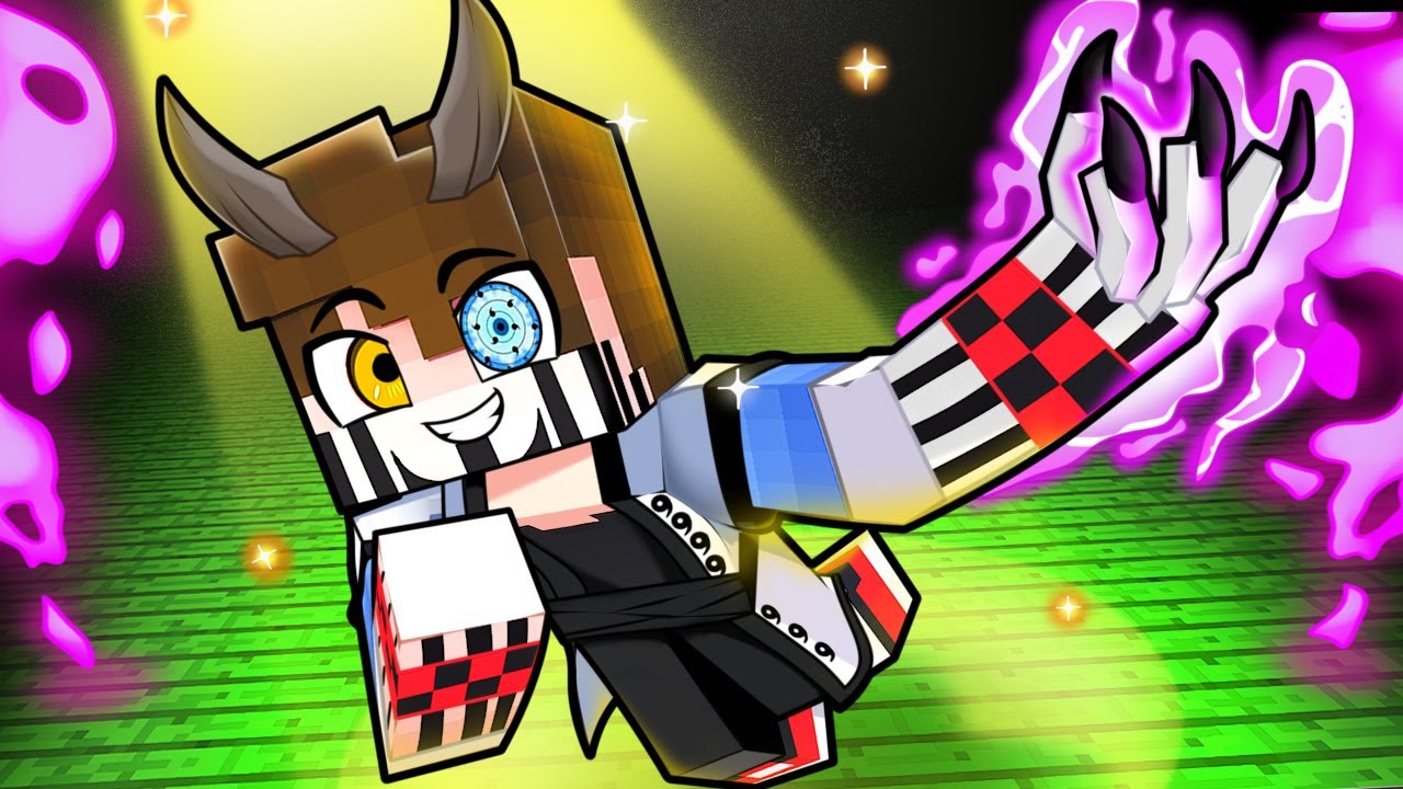 EU sou o REI OTSUTSUKI no NARUTO Minecraft