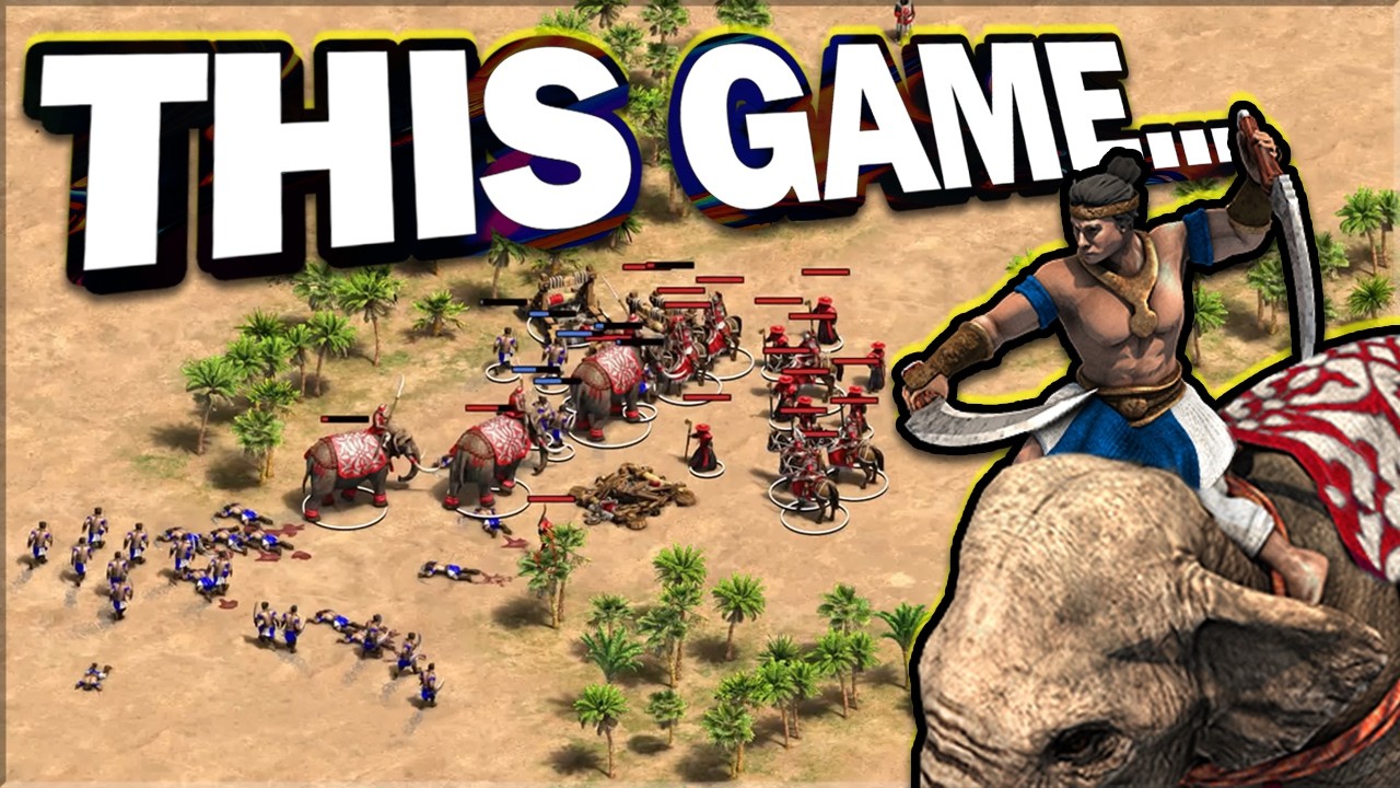 This AoE2 Game is CHAOS!