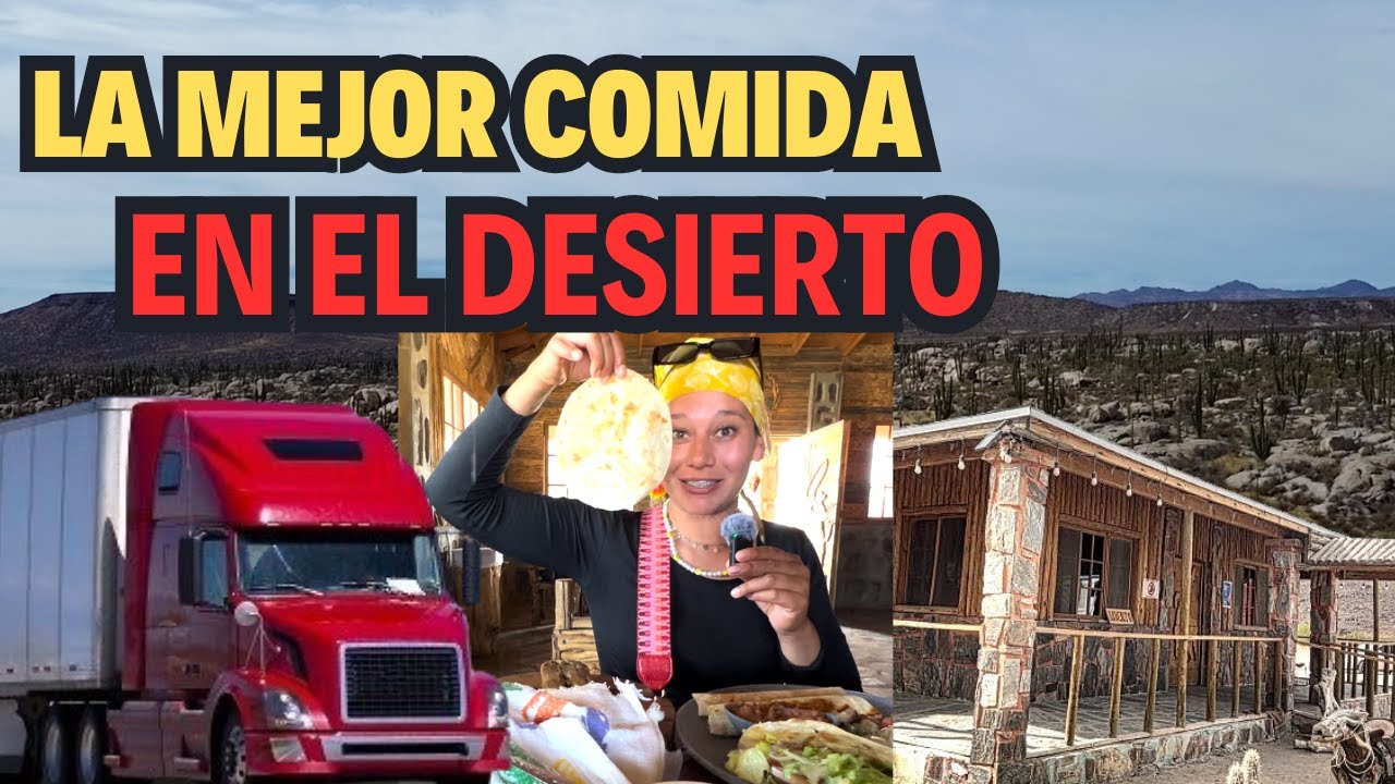 🌵 ¡Rancho Laguna Chapala Comida Del Desierto que Tienes que Probar! 🍴🚚 Baja California al Máximo