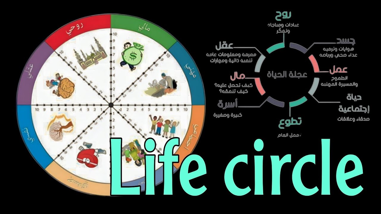 life circle عجلة الحياة