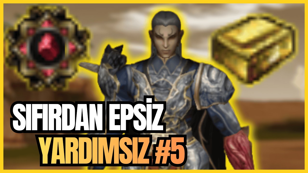 Metin2 Sıfırdan Epsiz Yardımsız #5 &ndash; MİTSİ EJDERHA YAKUTU !!