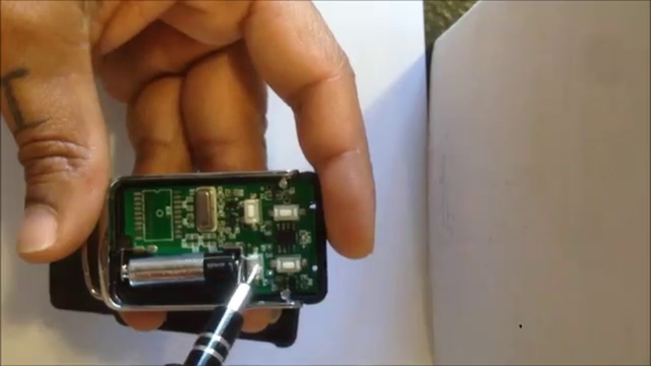 HOW TO FIX A GARAGE REMOTE