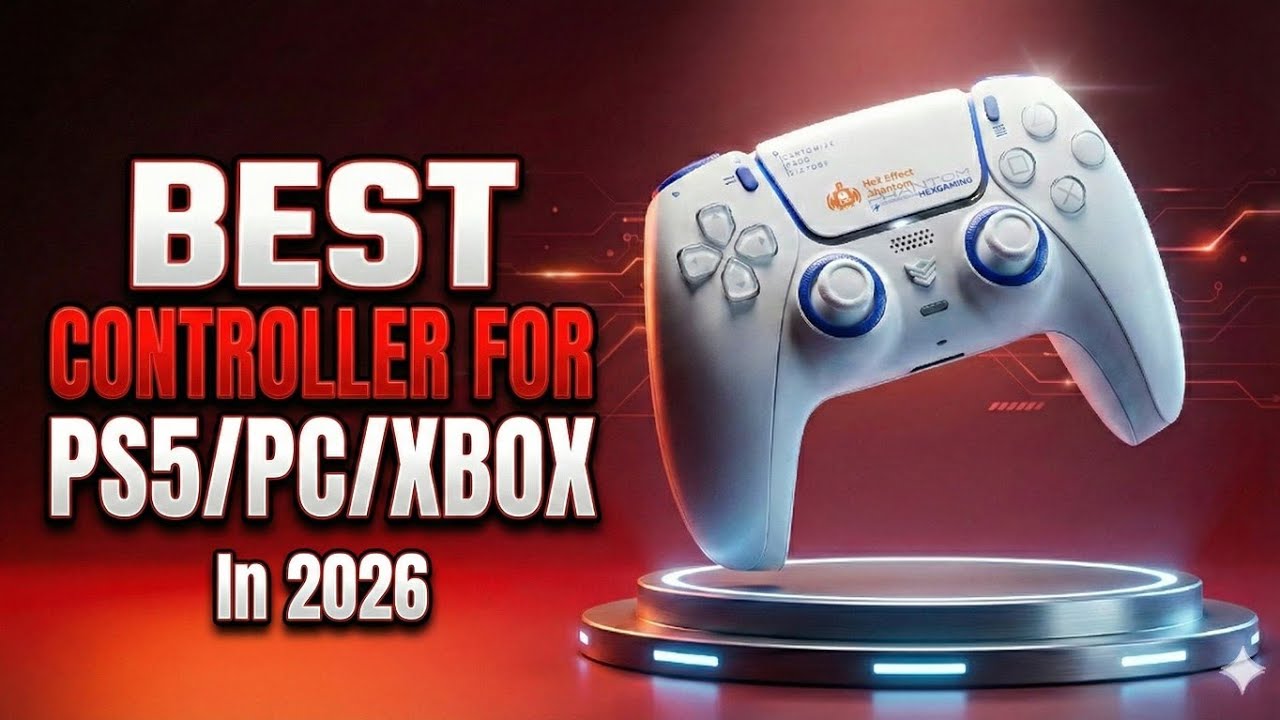 Best PS5 Controller 2026? HexGaming Phantom Review | No Stick Drift, Hall Effect Joysticks