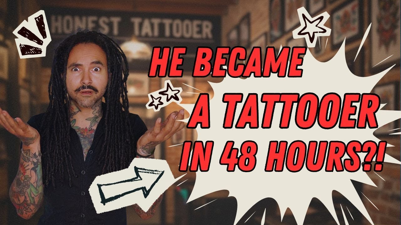He Became a Tattooer in 48 hours!