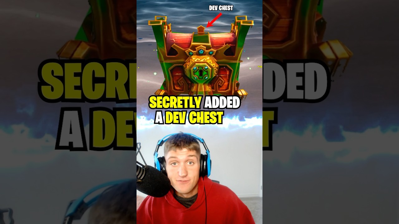 Fortnite SECRETLY Added A DEV Chest