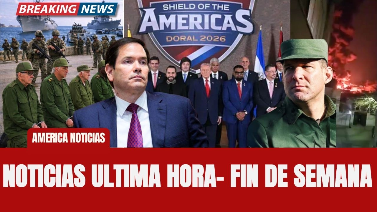 🚨NOTICIAS: TRUMP: Cuba está en 