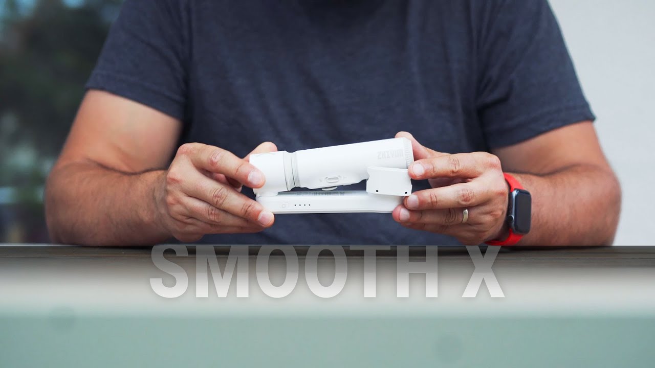 TEST du ZHIYUN SMOOTH X, le stabilisateur qui se plie en deux pour vous